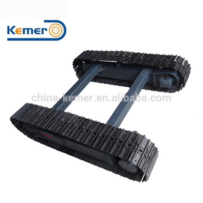 2 Ton Loading Capacity Hydraulic Transmission Crawler Steel Undercarriage for Kemer
