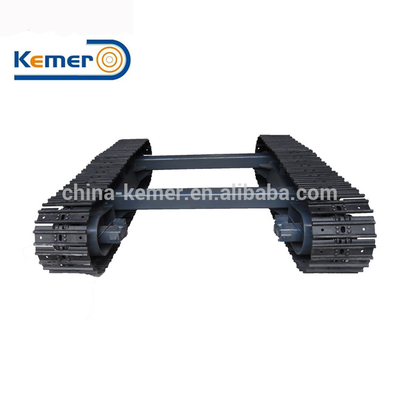 2 Ton Loading Capacity Hydraulic Transmission Crawler Steel Undercarriage for Kemer