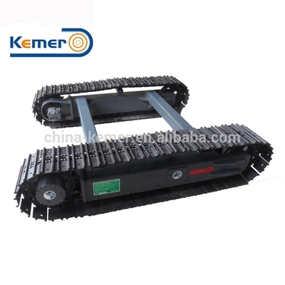 2 Ton Loading Capacity Hydraulic Transmission Crawler Steel Undercarriage for Kemer